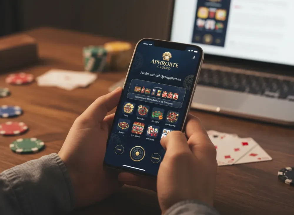 Aphrodite casino review - Funktioner och spelupplevelse